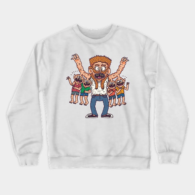 Best Dad Crewneck Sweatshirt by hex